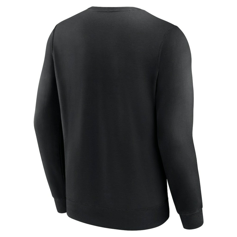 San Diego Padres Profile Big & Tall Pullover Sweatshirt - Black