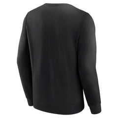 San Diego Padres Profile Big & Tall Pullover Sweatshirt - Black