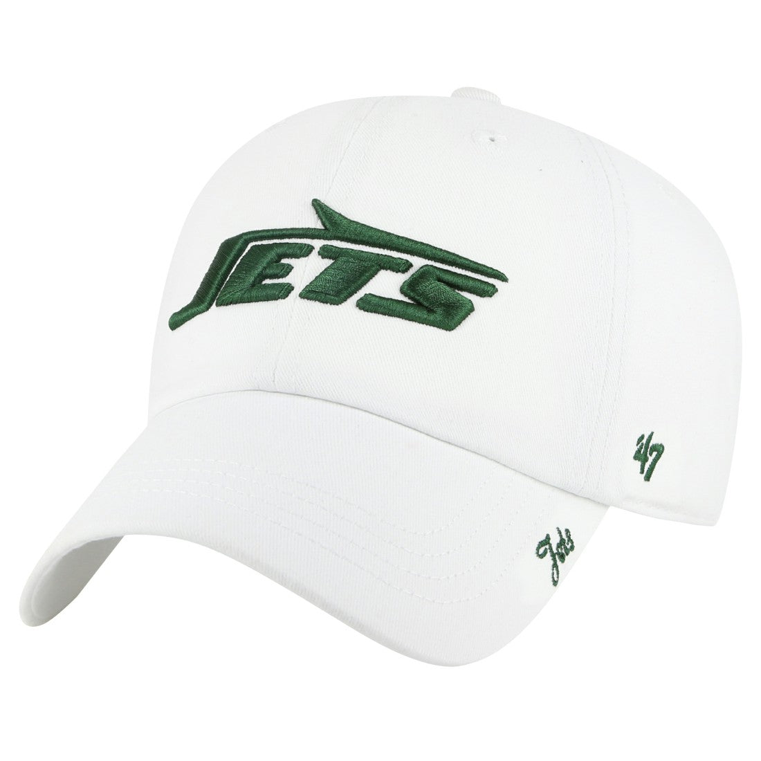 New York Jets '47 Women's Miata Clean Up Adjustable Hat - White for sale