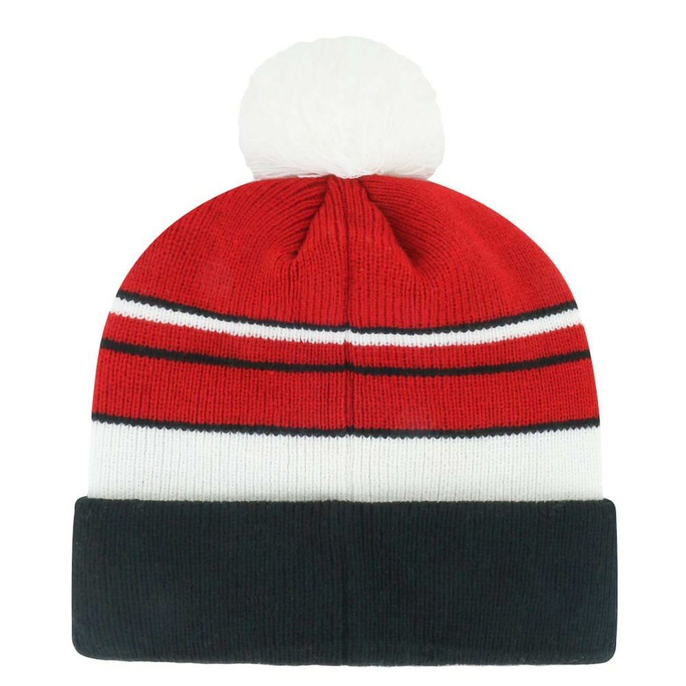 San Francisco 49ers '47 Youth Peewee Cuffed Knit Hat with Pom - Scarlet/Black cheap