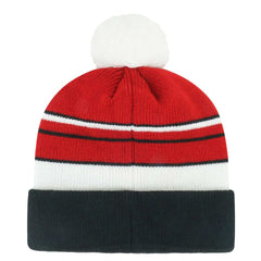San Francisco 49ers '47 Youth Peewee Cuffed Knit Hat with Pom - Scarlet/Black cheap