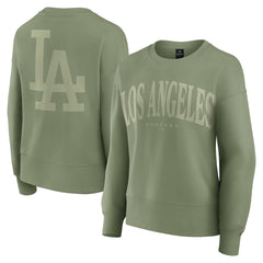 Los Angeles Dodgers Women's Elements Flow Pullover Sweatshirt - Green