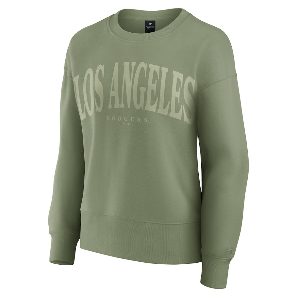 Los Angeles Dodgers Women's Elements Flow Pullover Sweatshirt - Green