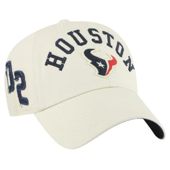 Houston Texans '47 Clubhouse Faber Clean Up Adjustable Hat - Cream discount