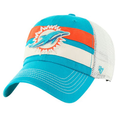 Miami Dolphins '47 Clubhouse Boon Clean-Up Trucker Adjustable Hat - Aqua on sale