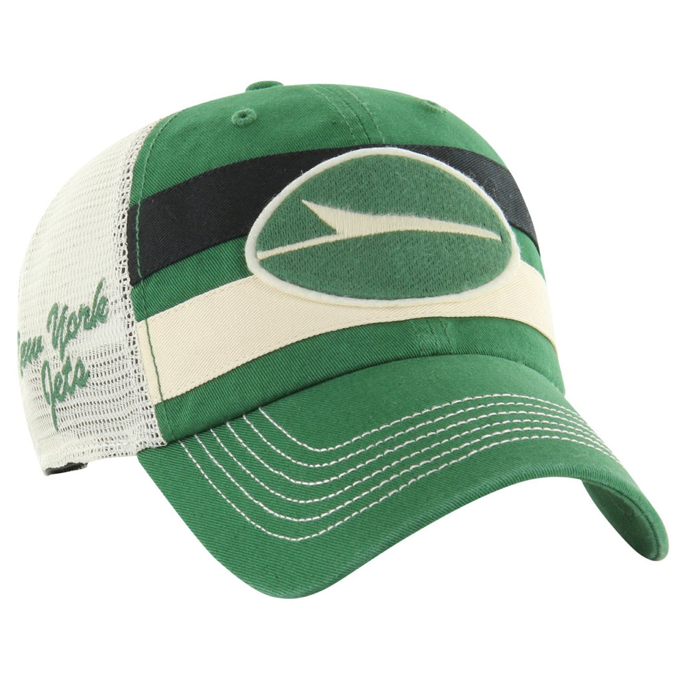 New York Jets '47 Clubhouse Boon Clean-Up Trucker Adjustable Hat - Kelly Green outlet