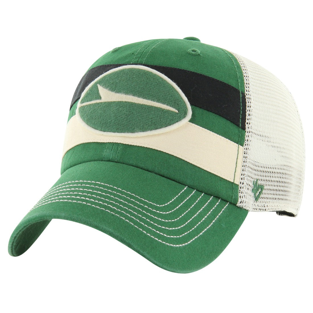 New York Jets '47 Clubhouse Boon Clean-Up Trucker Adjustable Hat - Kelly Green outlet