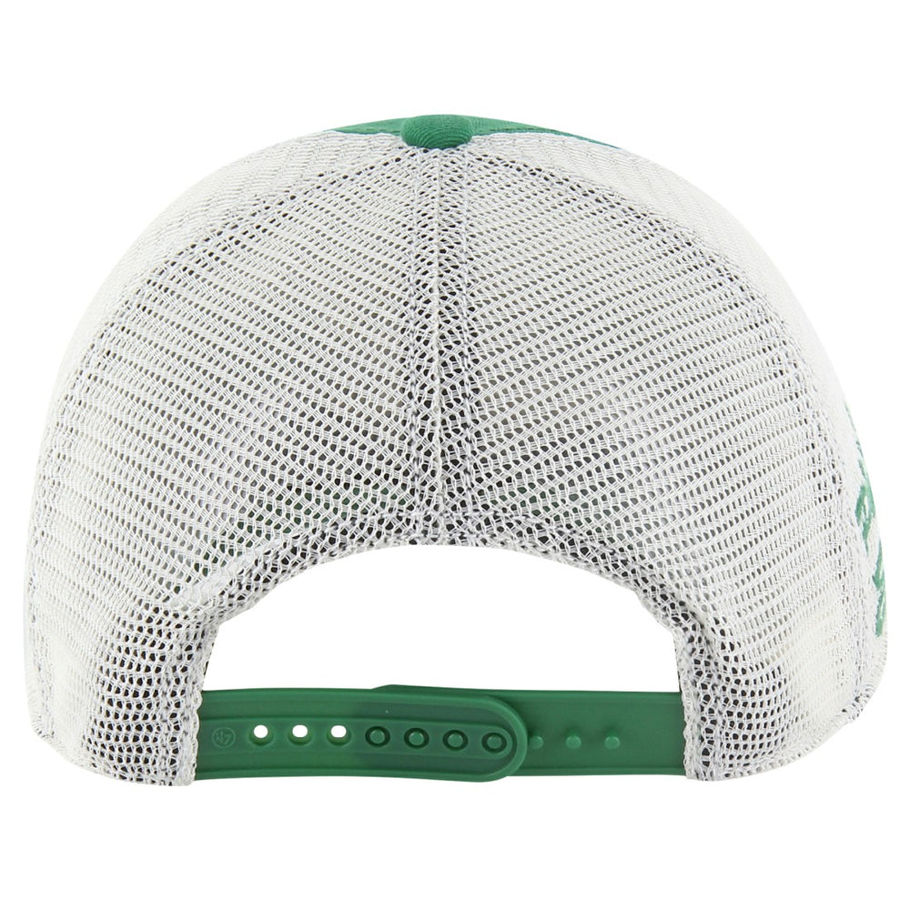 New York Jets '47 Throwback Clubhouse Boon Clean-Up Trucker Adjustable Hat - Kelly Green discount