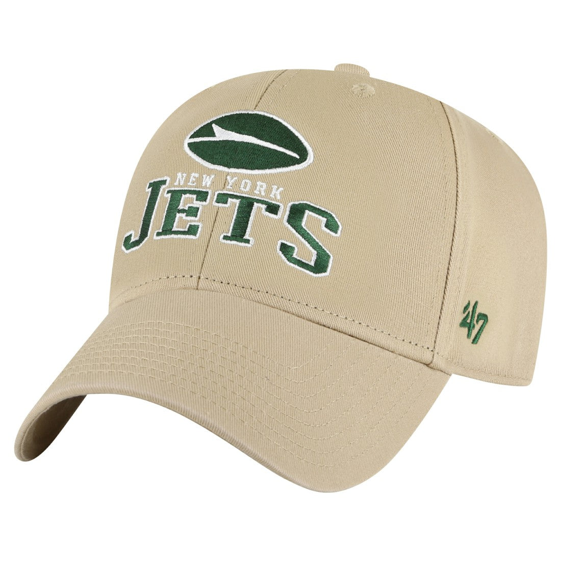 New York Jets '47 Powell MVP Adjustable Hat - Khaki cheap