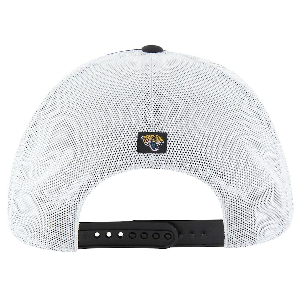 Jacksonville Jaguars '47 Downburst Relaxed Hitch Trucker Adjustable Hat - Black/White online