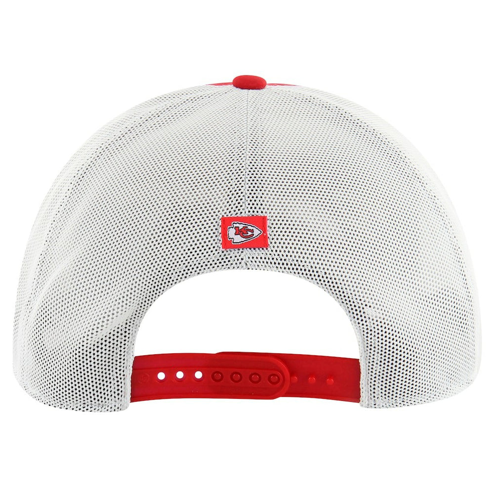 Kansas City Chiefs '47 Downburst Relaxed Hitch Trucker Adjustable Hat - Red/White for sale