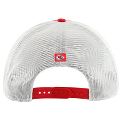 Kansas City Chiefs '47 Downburst Relaxed Hitch Trucker Adjustable Hat - Red/White for sale