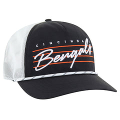 Cincinnati Bengals '47 Downburst Relaxed Hitch Trucker Adjustable Hat - Black/White discount