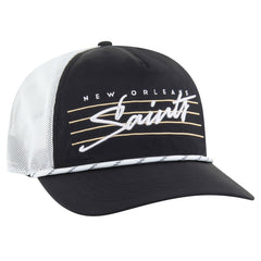 New Orleans Saints '47 Downburst Relaxed Hitch Trucker Adjustable Hat - Black/White outlet
