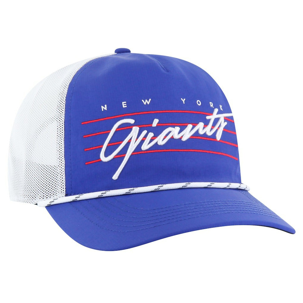 New York Giants '47 Downburst Relaxed Hitch Trucker Adjustable Hat - Royal/White sale