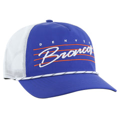 Denver Broncos '47 Downburst Relaxed Hitch Trucker Adjustable Hat - Royal/White cheap