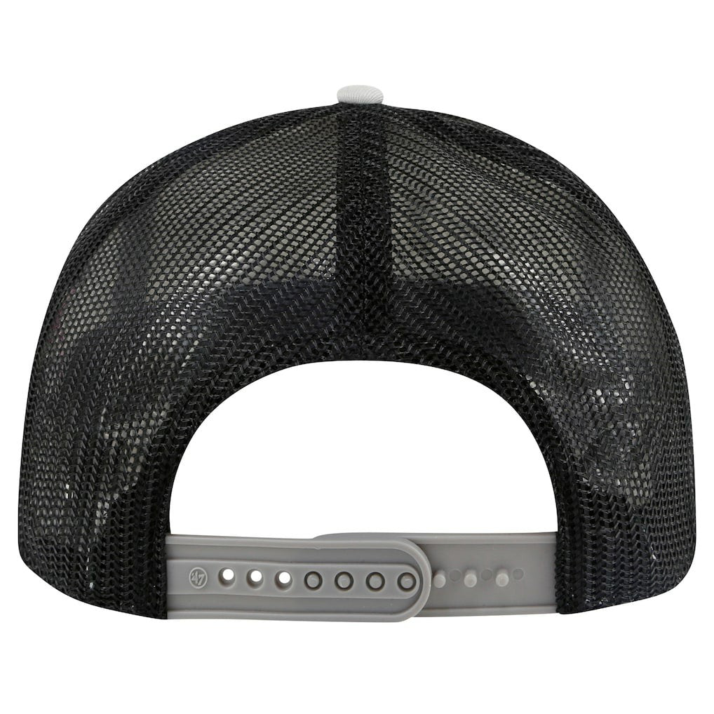 Las Vegas Raiders '47 Stack Line Hitch Trucker Adjustable Hat - White/Gray discount