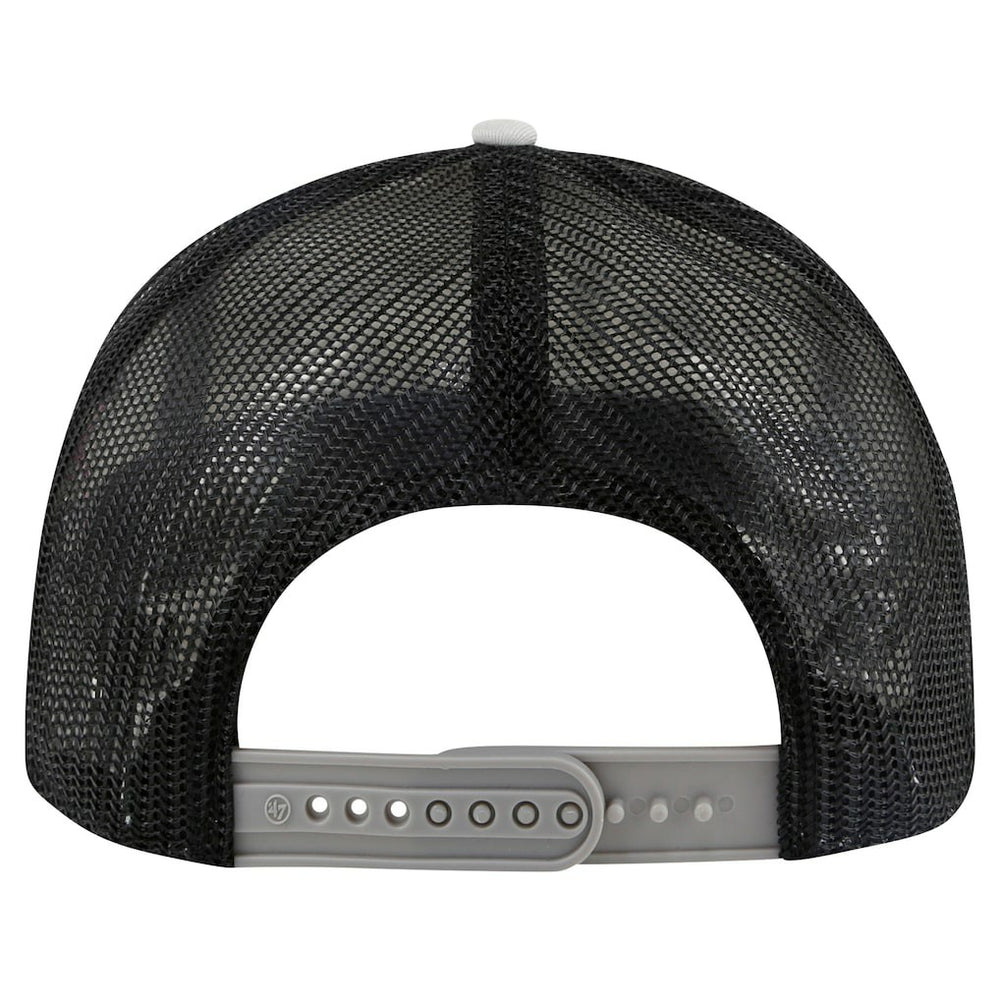 Las Vegas Raiders '47 Stack Line Hitch Trucker Adjustable Hat - White/Gray discount