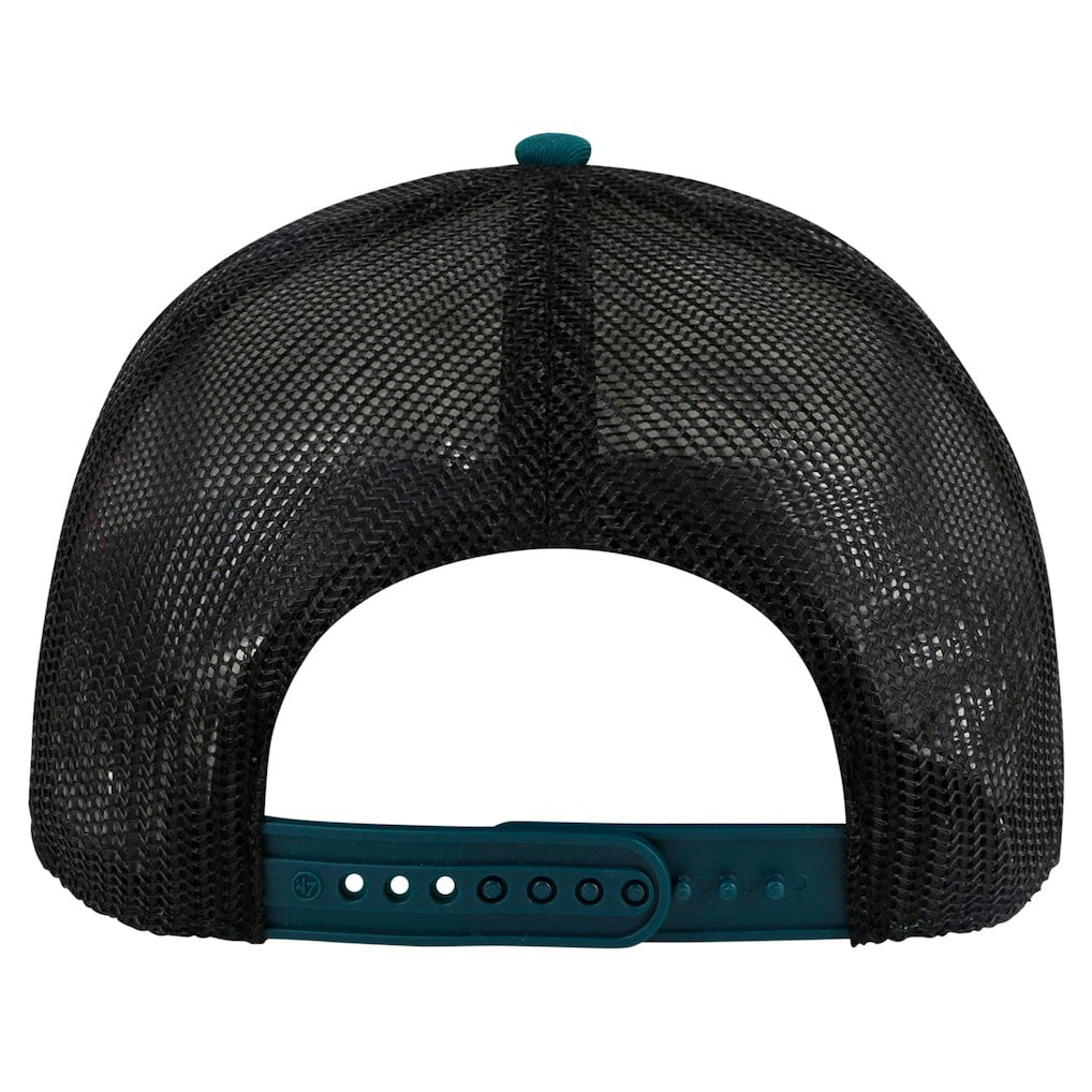 Philadelphia Eagles '47 Stack Line Hitch Trucker Adjustable Hat - White/Midnight Green on sale