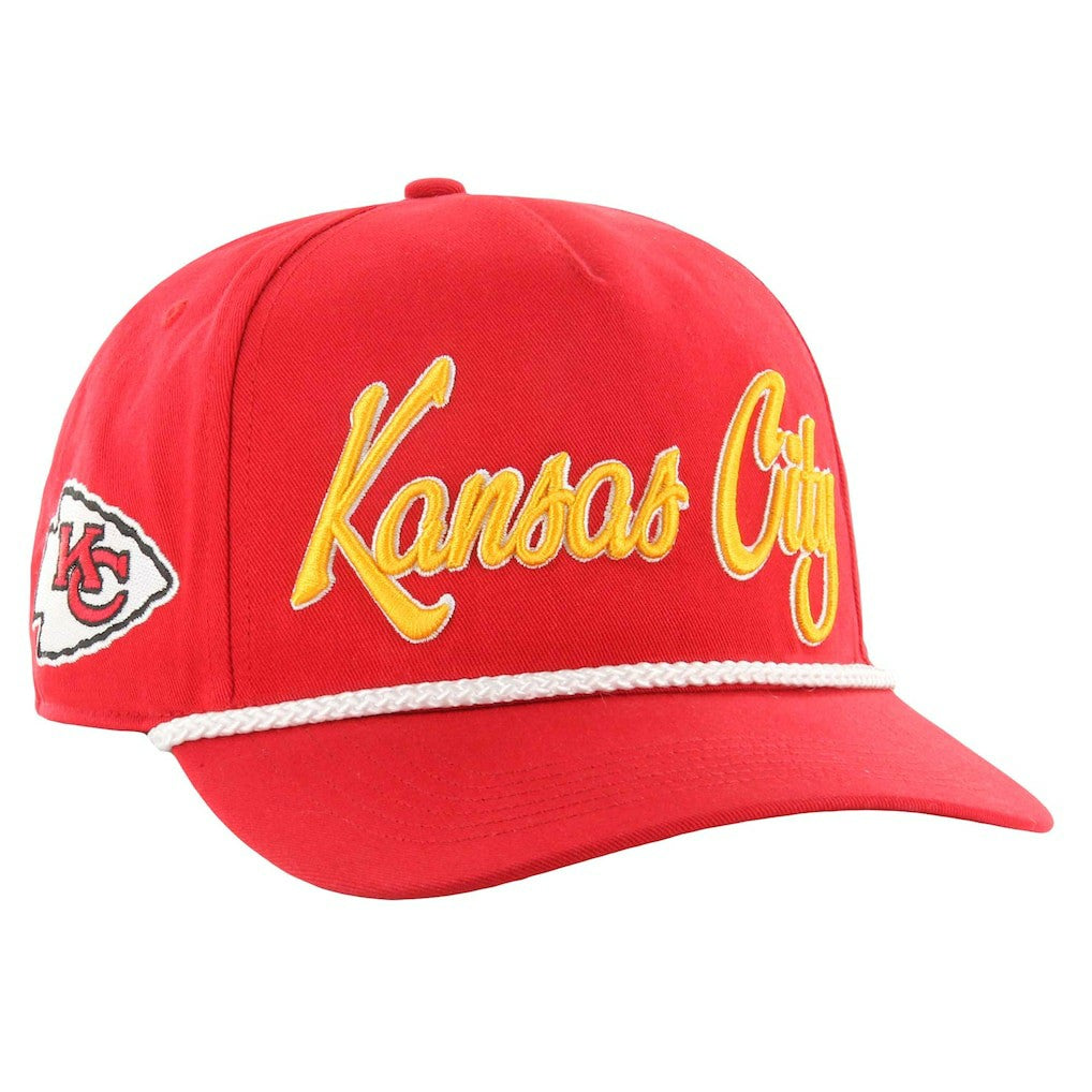 Kansas City Chiefs '47 Overhand Hitch Adjustable Hat - Red for sale