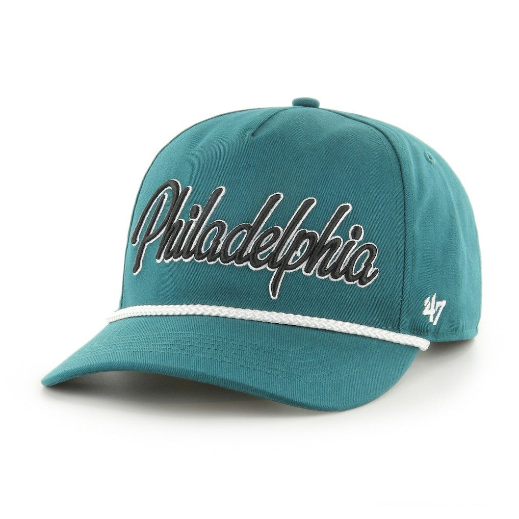 Philadelphia Eagles '47 Overhand Hitch Adjustable Hat - Midnight Green cheap