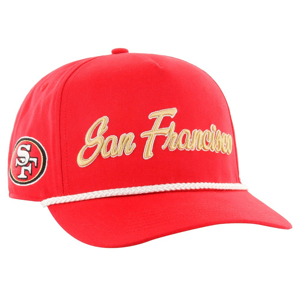 San Francisco 49ers '47 Overhand Hitch Adjustable Hat - Scarlet online