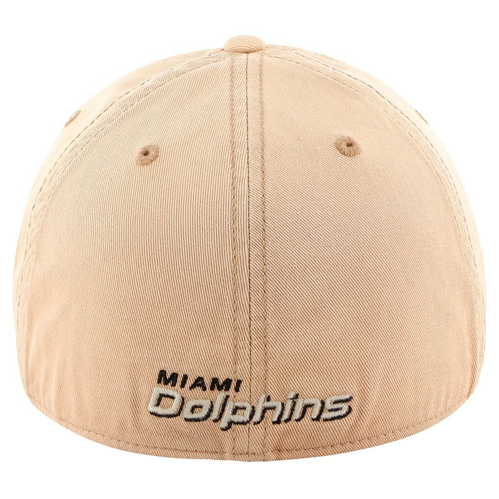 Miami Dolphins '47 Dusted Relaxed Franchise Fitted Hat - Khaki sale