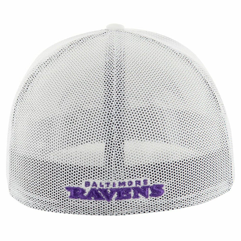 Baltimore Ravens '47 Snowball Trophy Stretch Fit Hat - White on sale