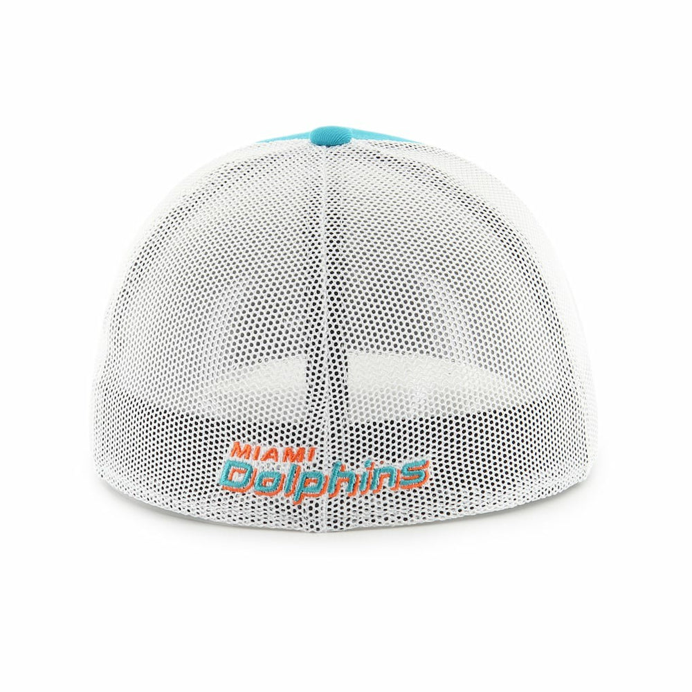 Miami Dolphins '47 Thrash Trophy Flex Hat - Aqua/White discount