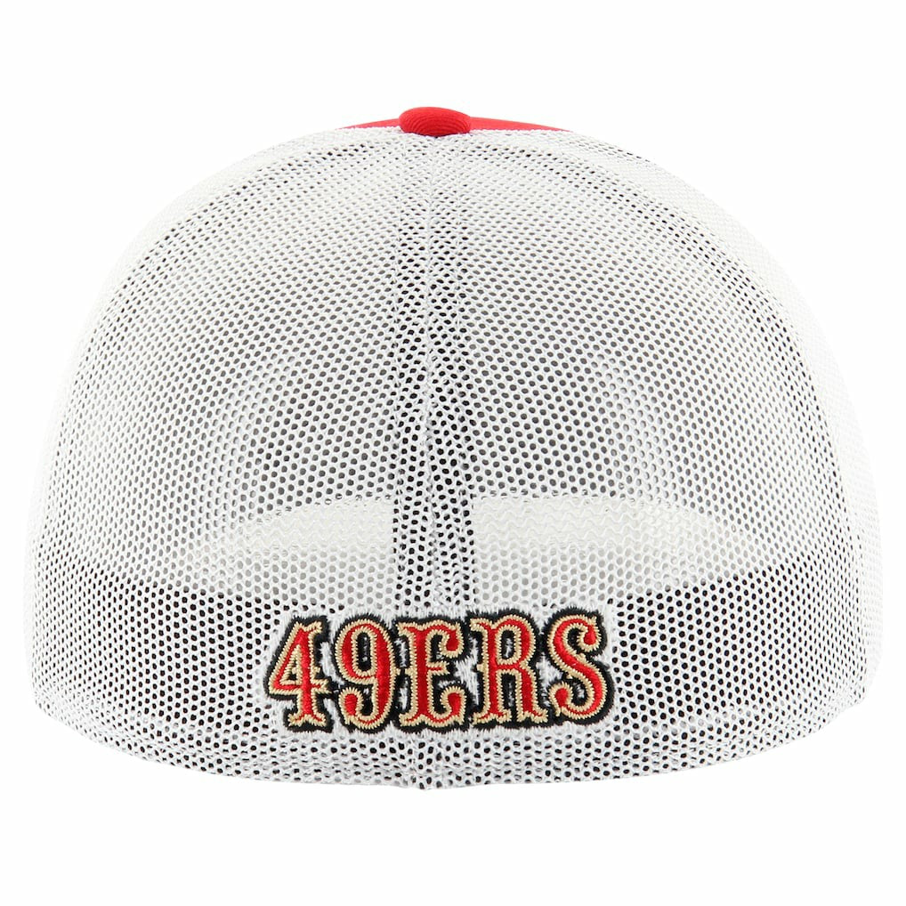 San Francisco 49ers '47 Thrash Trophy Flex Hat - Scarlet/White cheap