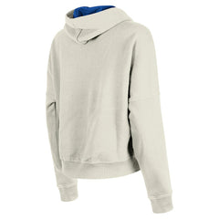Seattle Seahawks New Era Women's 3rd Down Historic Pullover Hoodie - Cream cheap