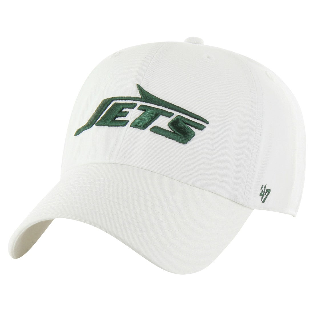 New York Jets '47 Clean Up Adjustable Hat - White cheap