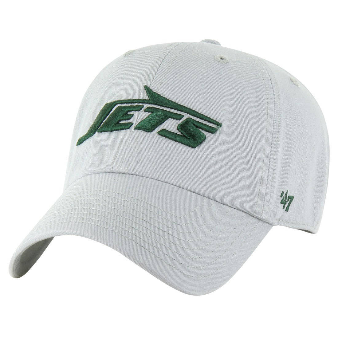 New York Jets '47 Team Clean Up Adjustable Hat - Gray for sale