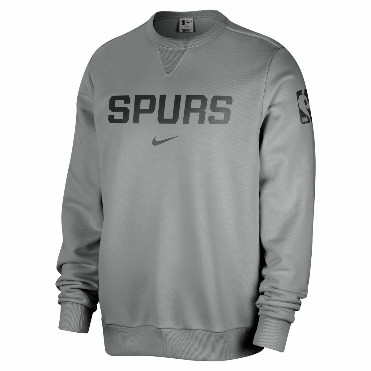 San Antonio Spurs Courtside Standard Issue Performance Pullover Sweatshirt - Gray | Nike sale