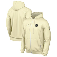 Golden State Warriors Authentic Standard Issue Full-Zip Hoodie Jacket sale - Gray | Nike discount