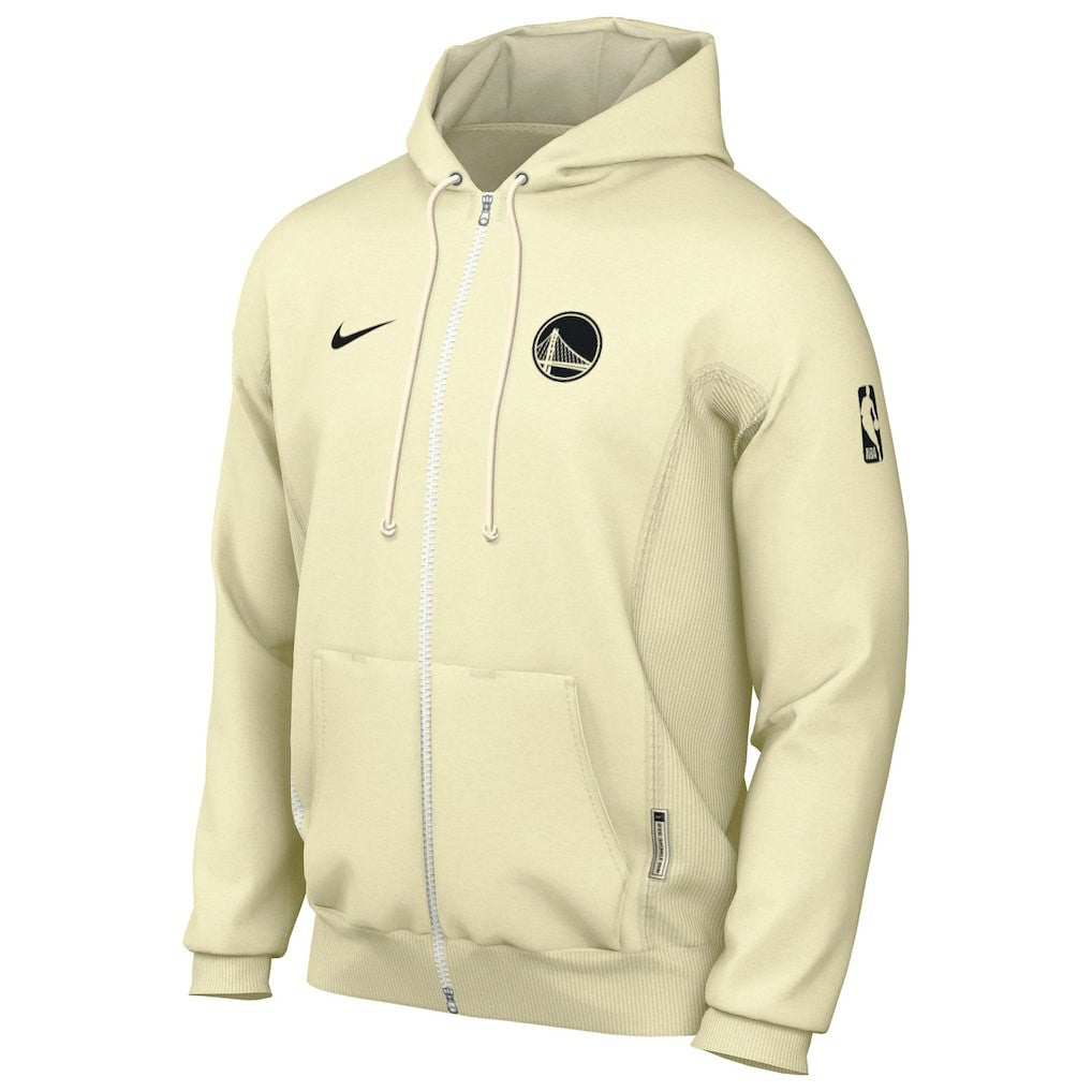 Golden State Warriors Authentic Standard Issue Full-Zip Hoodie Jacket sale - Gray | Nike discount