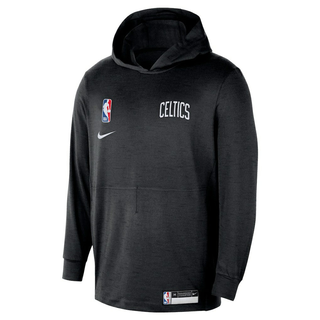 Boston Celtics 2024/25 On-Court Authentic Practice Yoga Restore Lightweight Pullover Hoodie - Black | Nike outlet