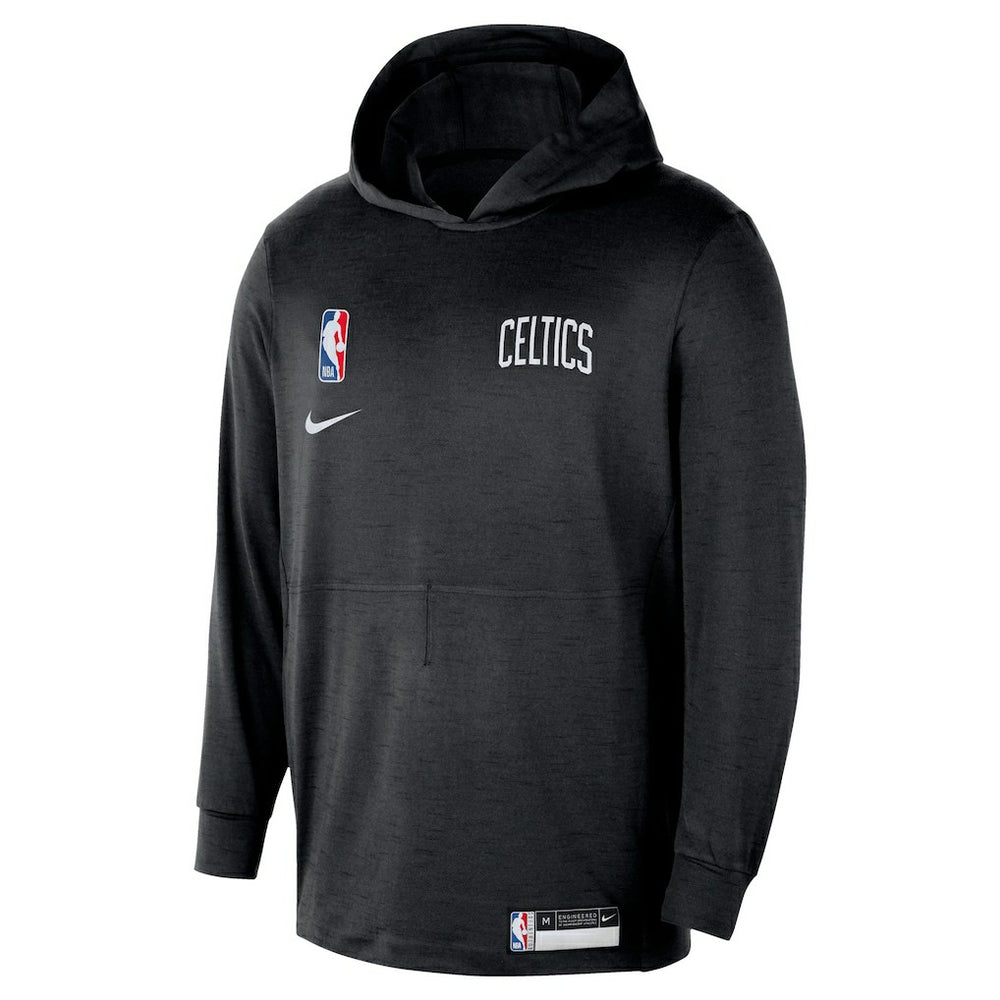Boston Celtics 2024/25 On-Court Authentic Practice Yoga Restore Lightweight Pullover Hoodie - Black | Nike outlet