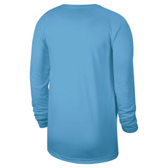 Memphis Grizzlies 2024/25 Legend On-Court Practice Long Sleeve T-Shirt - Light Blue | Nike for sale