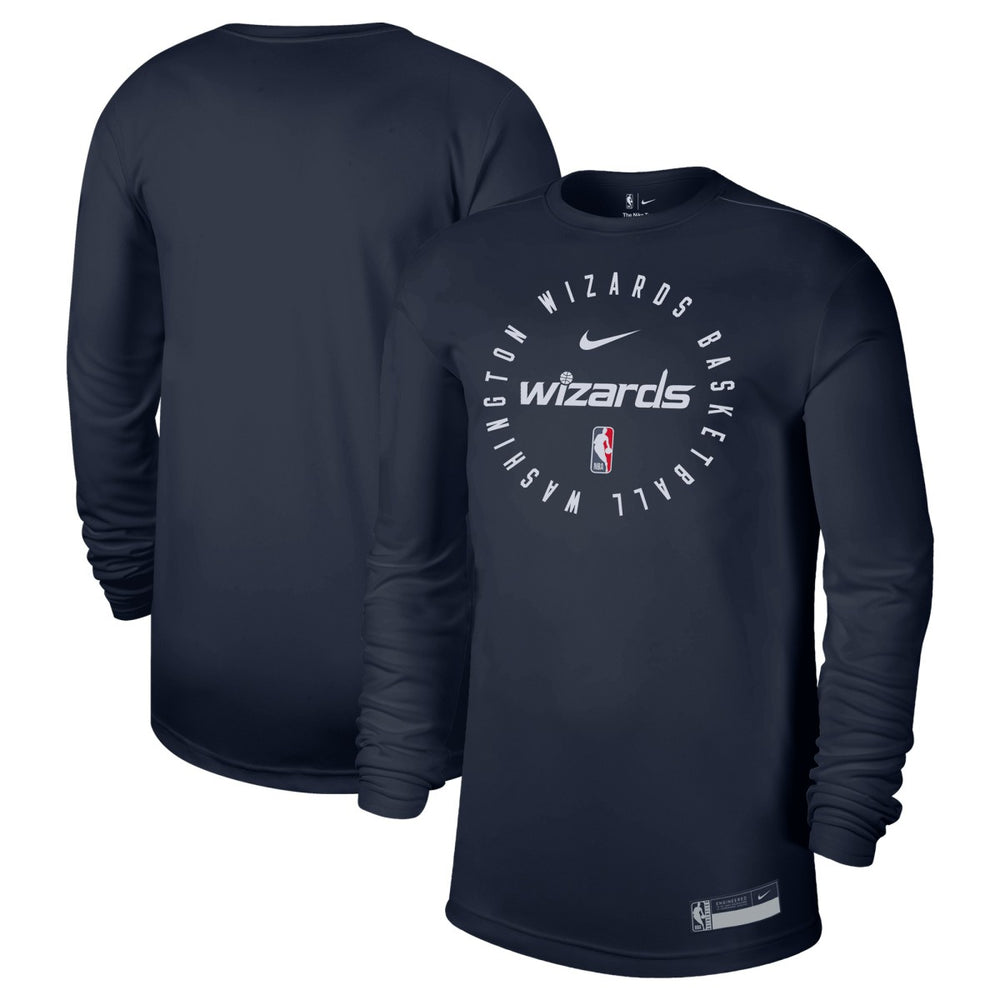Washington Wizards 2024/25 Legend On-Court Practice Long Sleeve T-Shirt - Navy | Nike sale