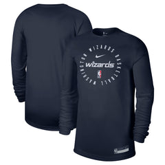Washington Wizards 2024/25 Legend On-Court Practice Long Sleeve T-Shirt - Navy | Nike sale