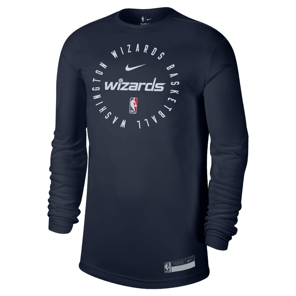 Washington Wizards 2024/25 Legend On-Court Practice Long Sleeve T-Shirt - Navy | Nike sale