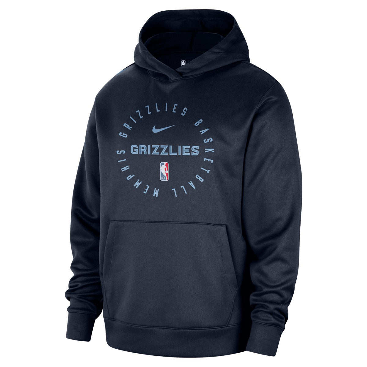Memphis Grizzlies 2024/25 Spotlight On-Court Practice Performance Pullover Hoodie - Navy | Nike sale