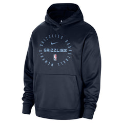 Memphis Grizzlies 2024/25 Spotlight On-Court Practice Performance Pullover Hoodie - Navy | Nike sale