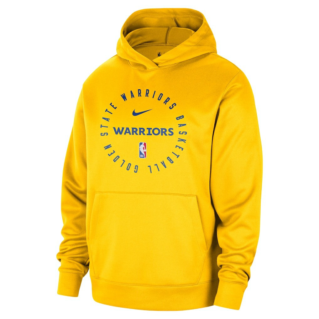 Golden State Warriors 2024/25 Spotlight On-Court Practice Performance Pullover Hoodie sale - Gold | Nike discount