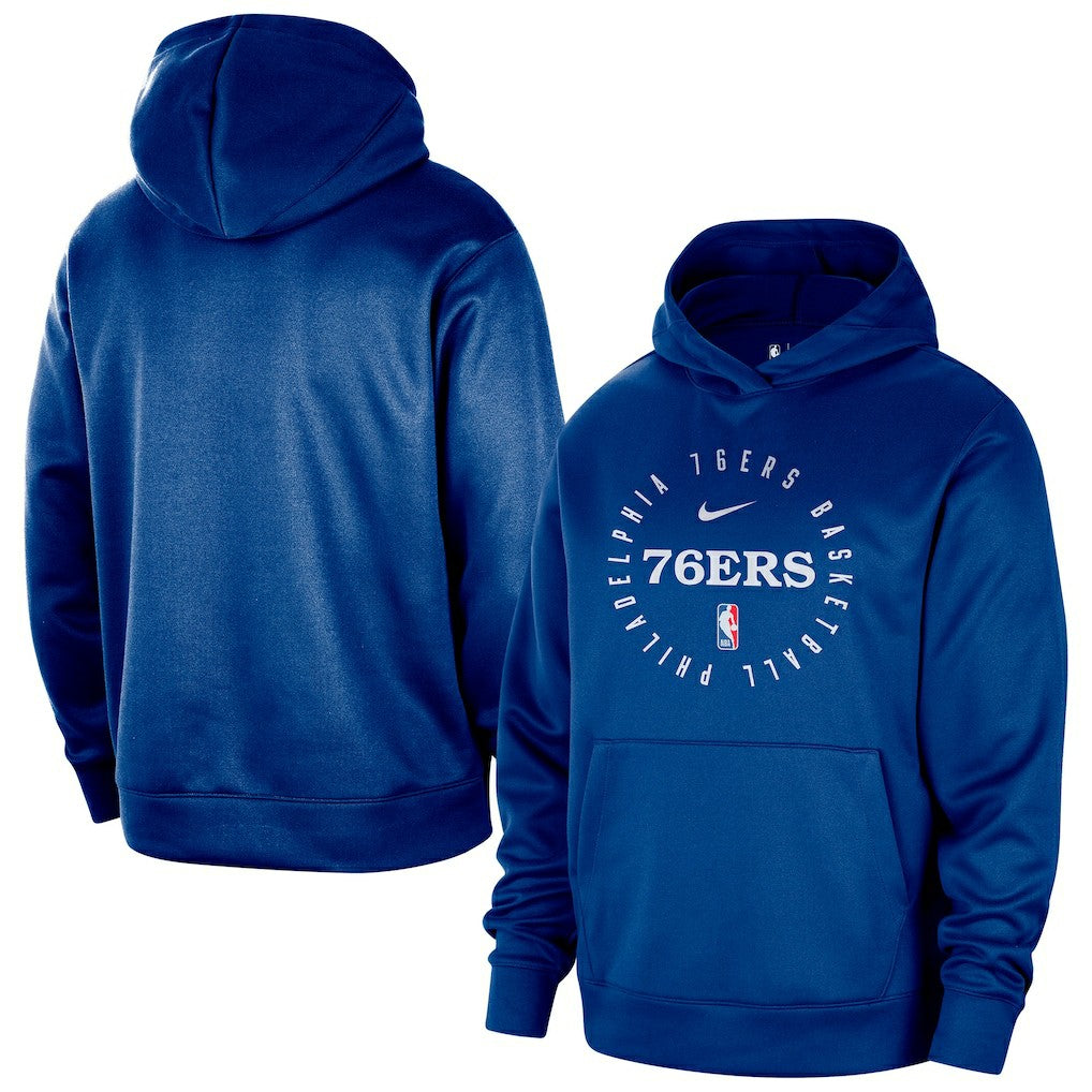 Philadelphia 76ers 2024/25 Spotlight On-Court Practice Performance Pullover Hoodie - Royal | Nike on sale