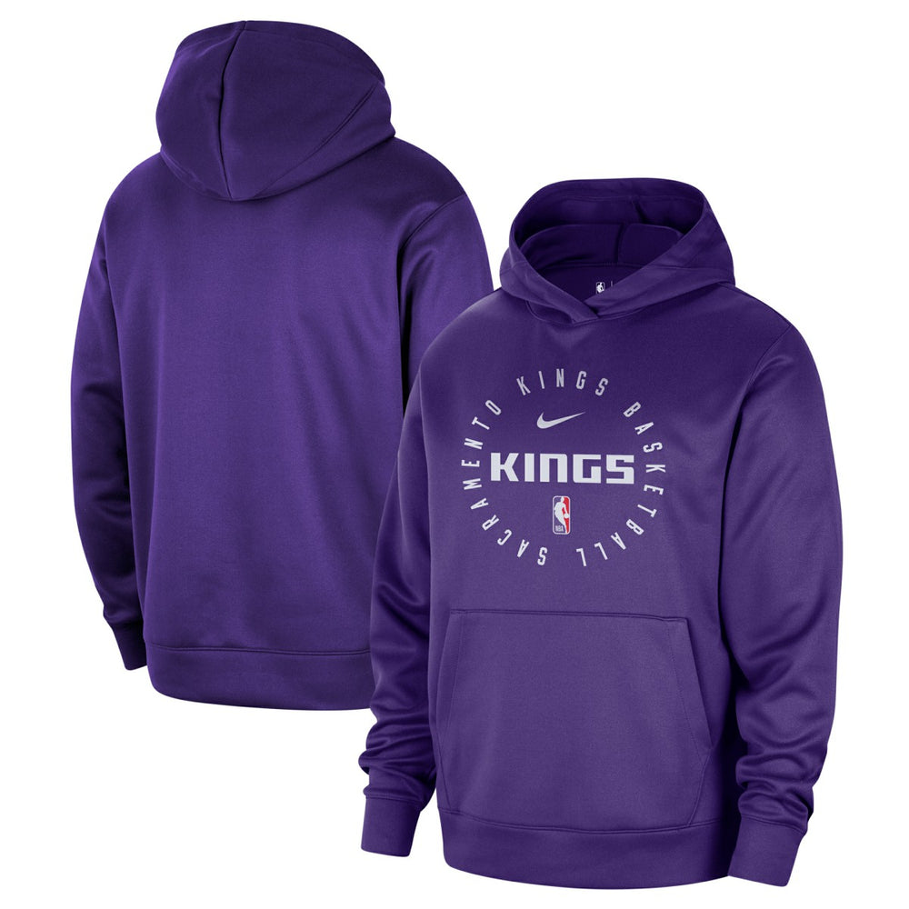 Sacramento Kings 2024/25 Spotlight On-Court Practice Performance Pullover Hoodie - Purple | Nike discount