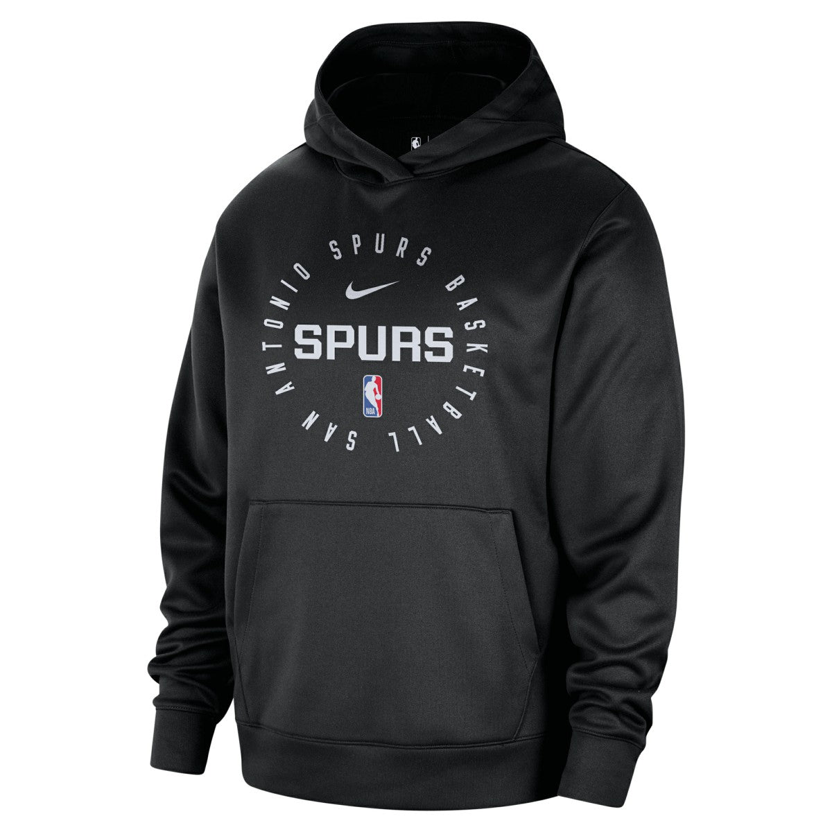 San Antonio Spurs 2024/25 Spotlight On-Court Practice Performance Pullover Hoodie - Black | Nike online