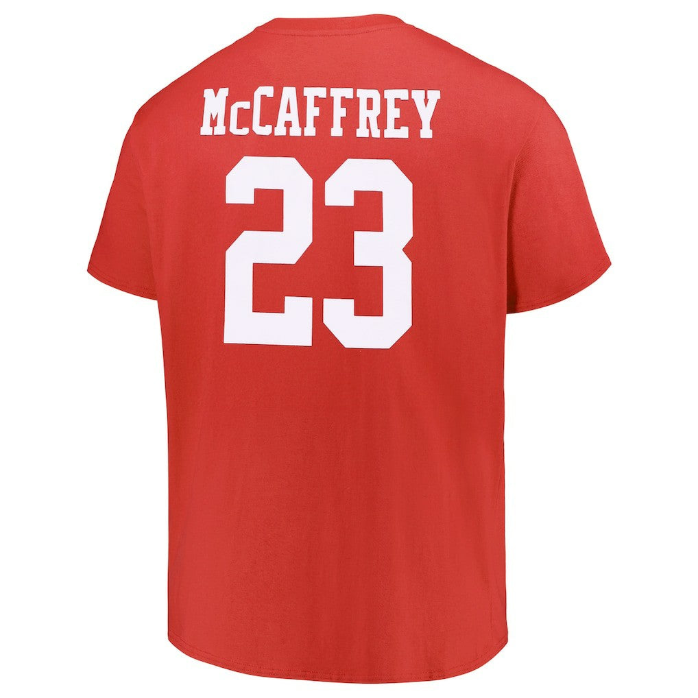 Christian McCaffrey San Francisco 49ers Big & Tall T-Shirt - Scarlet discount