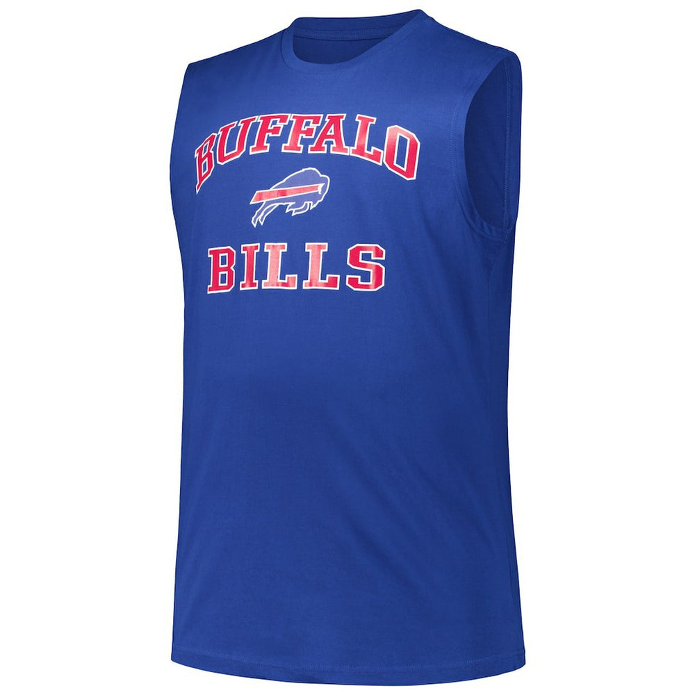 Josh Allen Buffalo Bills Big & Tall Muscle Tank Top - Royal sale
